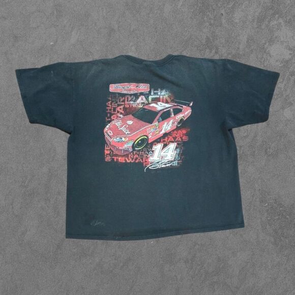 Vintage Nascar Shirt Mens XXL Thrashed Distressed Tony Stewart Home Depot Racing - Picture 1 of 7
